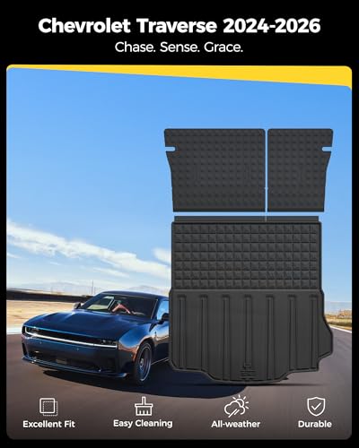 Cargo Liner & Backrest Mat for 2024