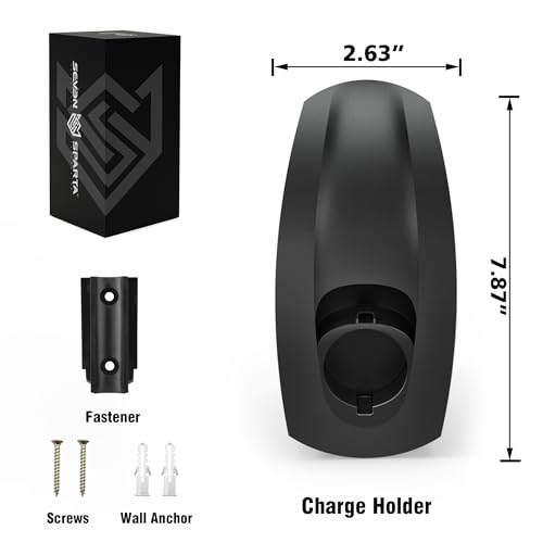 EV Charging Cable Holder Wall Mount for J1772 Charger (10 Count)