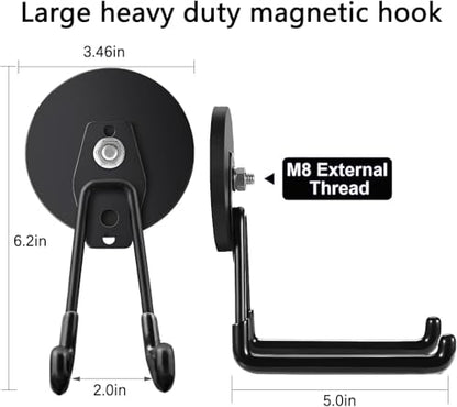 Large Strong Magnetic Hooks (2 Count)