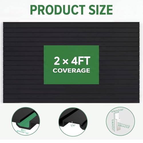 2x4 ft Slatwall Panel