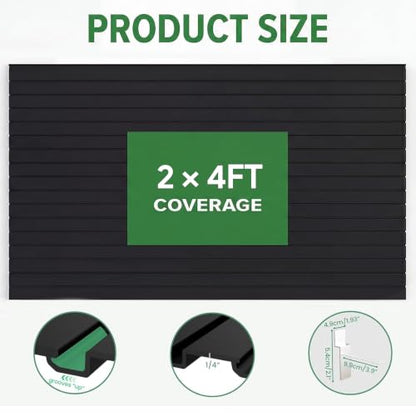 2x4 ft Slatwall Panel