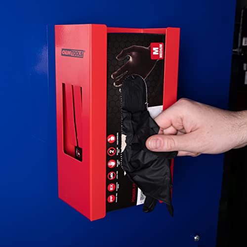 23123 Red Magnetic Glove Dispenser