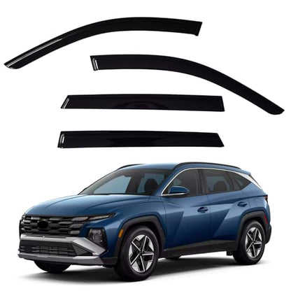 Window Visors Rain Guards Compatible with 2022 (4 Count)