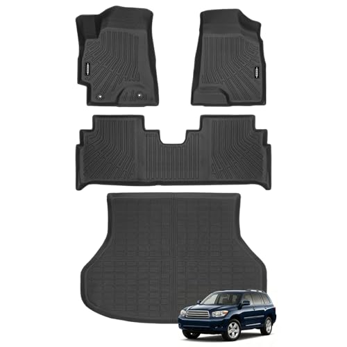 Custom Fit Floor Mats for Toyota Highlander 2001
