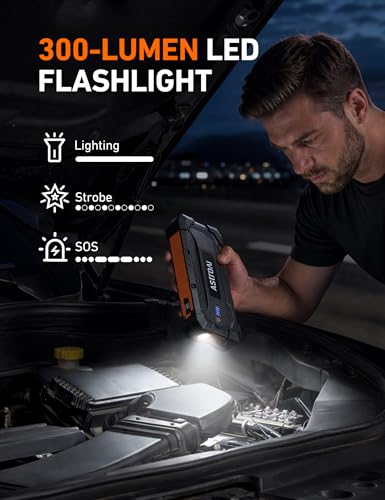 S8 Ultra 12V 4000A Lithium Jump Starter Up to All Gas
