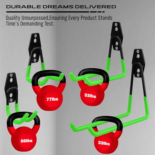 15 Piece Garage Wall Hooks with 3 Extension Straps (15 Count)