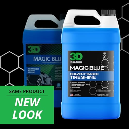 Magic Blue Tire Shine Spray (128 Fl Oz)