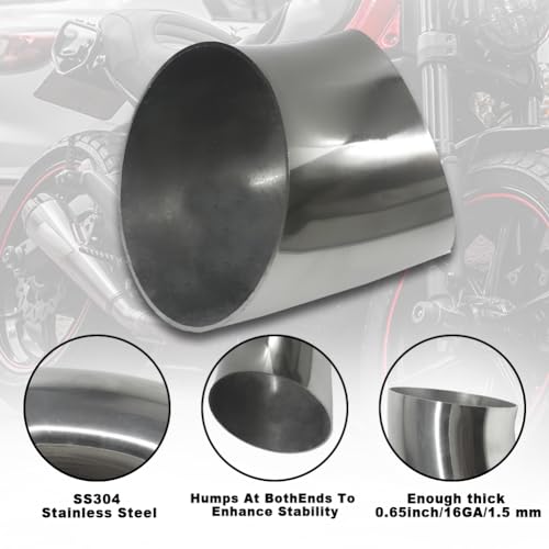 OD 3.5 inch 45 degree exhaust elbow Pipe