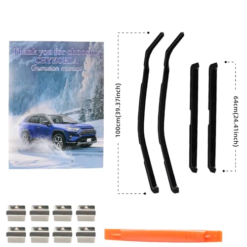 in Channel Window Visors Rain Guards Fit for Ford Explorer 2011 (4 Count)