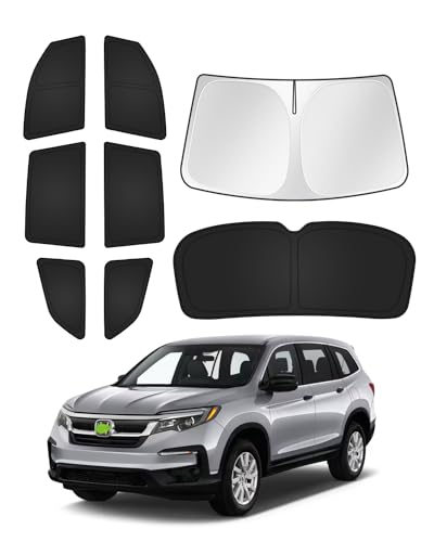 Sunshades for Honda Pilot 2016 (8 Count)