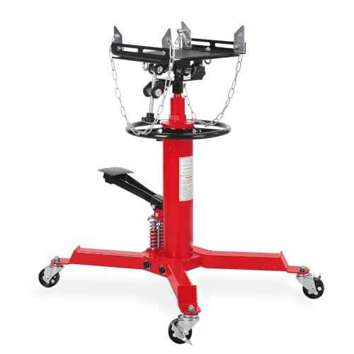 Dual Plunger Hydraulic Transmission Jack 1322lbs Capacity