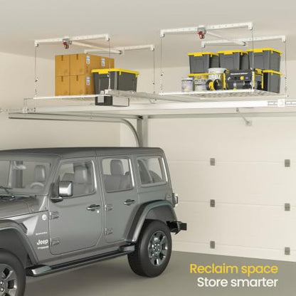 Overhead Garage Storage Rack for 10