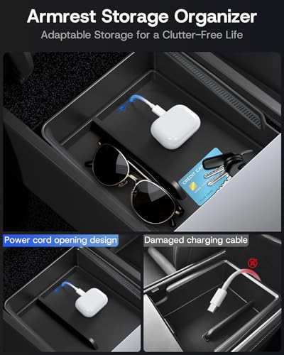 Center Console Organizer Tray for Tesla Model Y Juniper 2026 2025