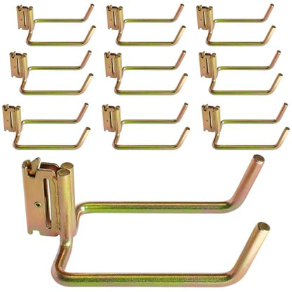 10-Pack E-Track Shovel Hangers, 5.5-Inch Deep x 4-Inch Wide (10 Count)