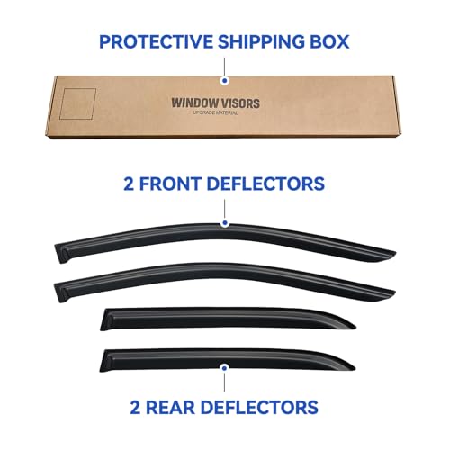 Window Visors Rain Guards for 2003