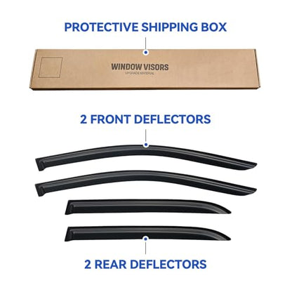 Window Visors Rain Guards for 2003
