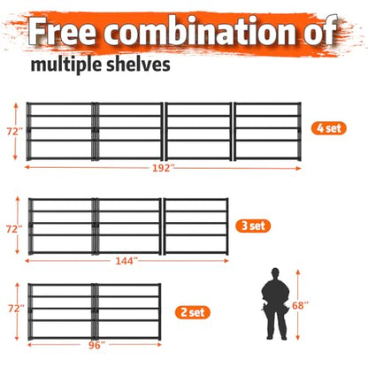 Storage Shelves Heavy Duty 2 PCS (2 Count)