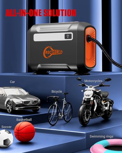 R8 Tire Inflator Portable Air Compressor