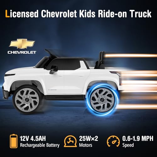 Ride on Car 12V Licensed Chevrolet Truck