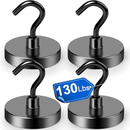Magnetic Hooks Heavy Duty (4 Count)