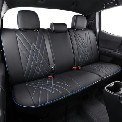 Custom Fit Tacoma Car Seat Covers for Toyota Tacoma 2016 2017 2018 2019 2020 2021 2022 2023 Access Cab