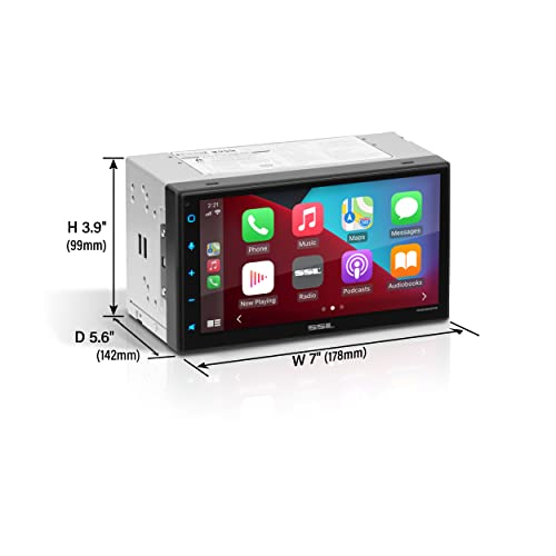 DD999ACPW Wireless Apple CarPlay Android Auto Car Multimedia Player