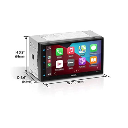 DD999ACPW Wireless Apple CarPlay Android Auto Car Multimedia Player