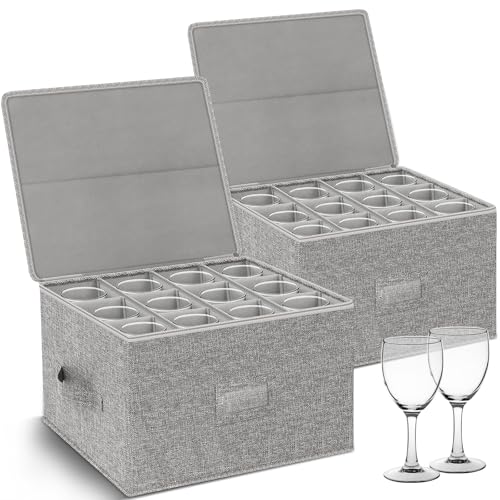 Wine Glass Storage Holder (2 Count)