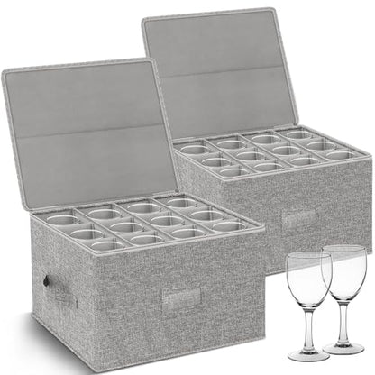 Wine Glass Storage Holder (2 Count)