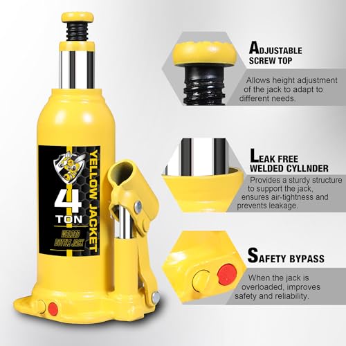 4 Ton Muti Directional Welded Bottle Jack