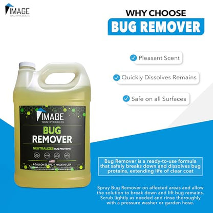 Bug Remover Biodegradable Bug Cleaner for Cars Trucks (128 Fl Oz)