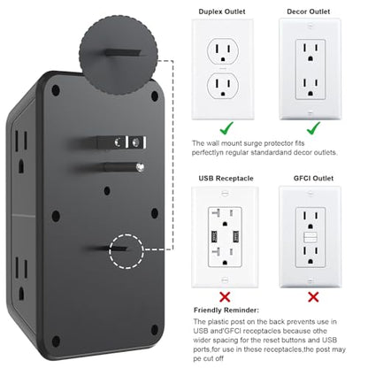 Outlet Extender Surge Protector