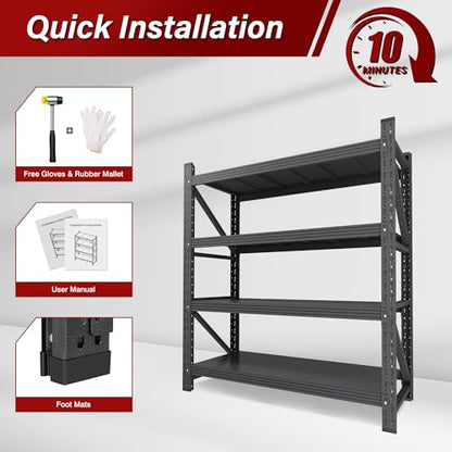 2000LBS Heavy Duty Garage Shelving Units