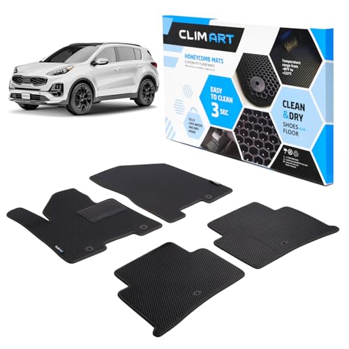 All Weather Car Floor Mats Compatible with Kia Sportage 2017