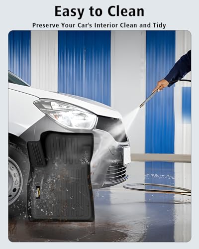 Floor Mats & Cargo Mat & Backrest Mat for Chevy Trailblazer AWD 2021 (160 Ounce)