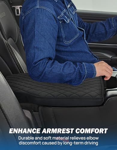 Center Console Cover Compatible with 2019