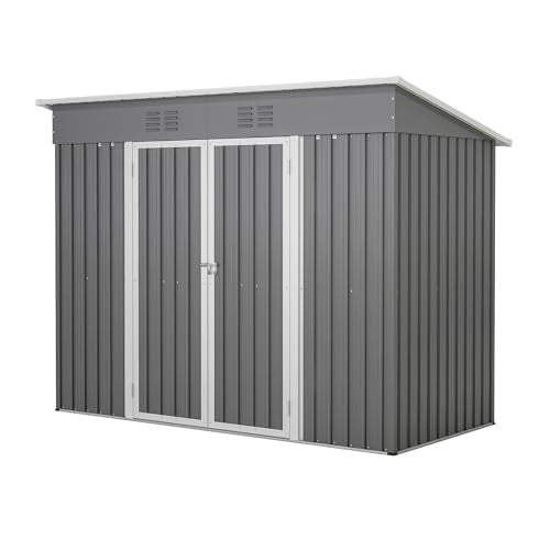 4'x8' Metal Shed Outdoor Storage Shed