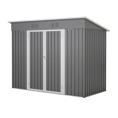 4'x8' Metal Shed Outdoor Storage Shed