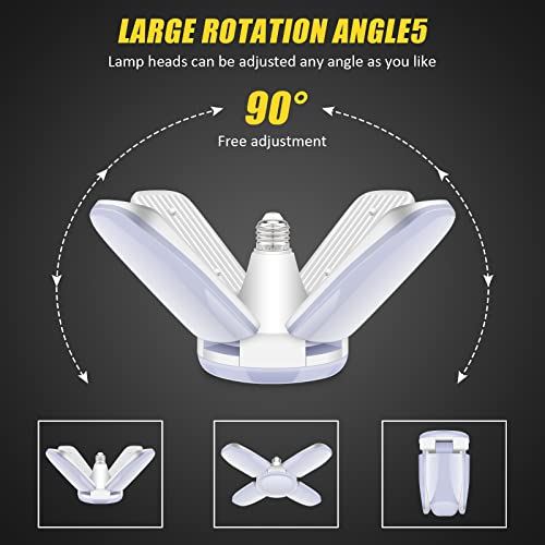 LED Garage Lights 2 Pack (4 Count)