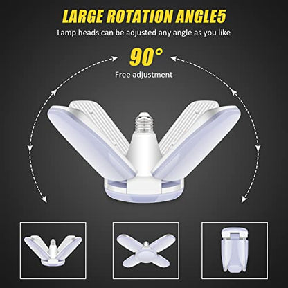 LED Garage Lights 2 Pack (4 Count)