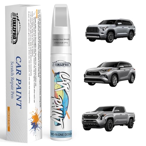 1J9 2PT Celestial Silver Metallic Car Touch Up Paint for Toyota