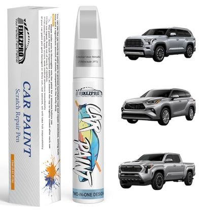 1J9 2PT Celestial Silver Metallic Car Touch Up Paint for Toyota