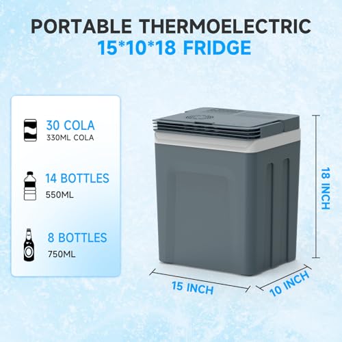 25L Portable Electric Cooler & Warmer