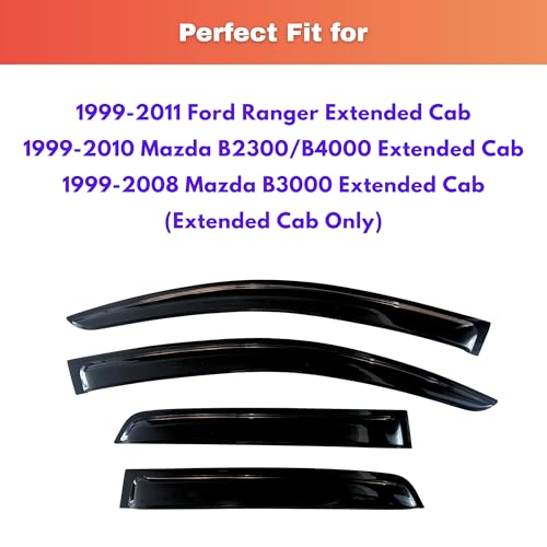 Rain Guards Fit for 1999