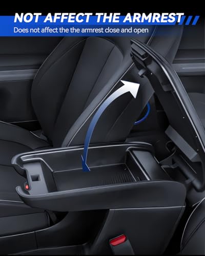 Armrest Cover for 2022 2023 2024 Hyundai Ioniq 5 Accessories Center Console Middle Lid Pad Protector for Car Elbow Rest