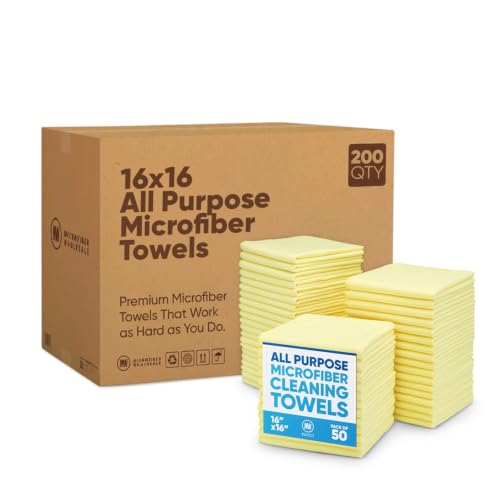 Bulk 16" x 16" All Purpose Towels Case Quantity (50 Count)