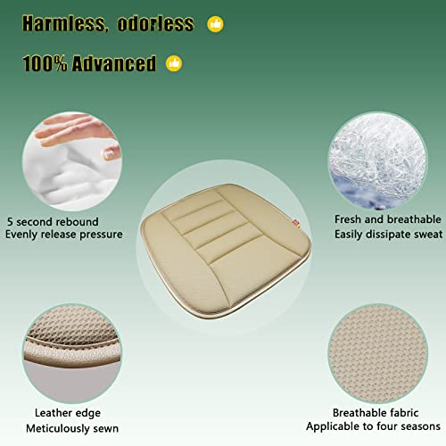 Car Seat Cushion Pad for Home Use Car Driver Seat Office Chair Memory Foam Seat Cushion