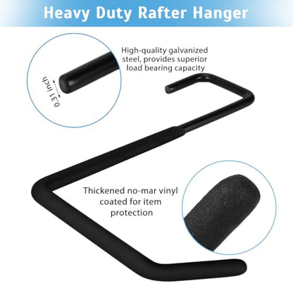 3 Pack Heavy Duty Rafter Hooks 8mm Thick Upgraded Fence Hangers