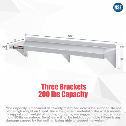 Stainless Steel Wall Shelf