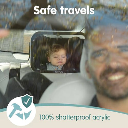 Baby Car Mirror for Fixed Headrests